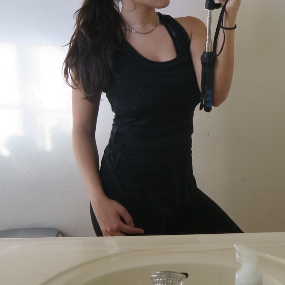 Black Workout Tank Top - Picture 1 of 3